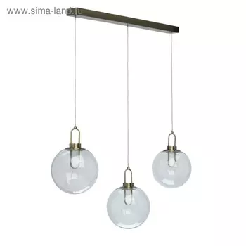 Светильник "Крайс", 3x5Вт LED 3000K 975лм, цвет латунь