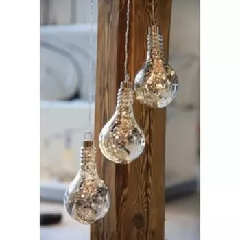 Светильник KRETA 0,24Вт LED прозрачный 8x8x16см