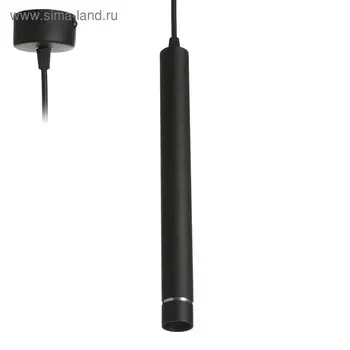 Светильник "Крето" LED 7Вт черный 3х3х130см.