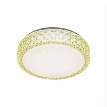 Светильник Кристалино, 18Вт LED, 1170Lm, 3000K, желтый