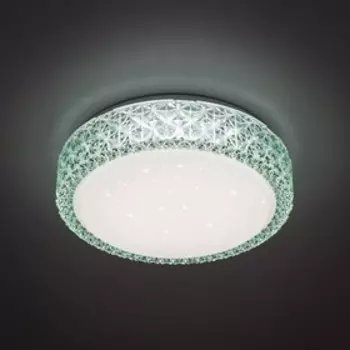 Светильник Кристалино, 30Вт LED, 1950лм, 3000K, жёлтый