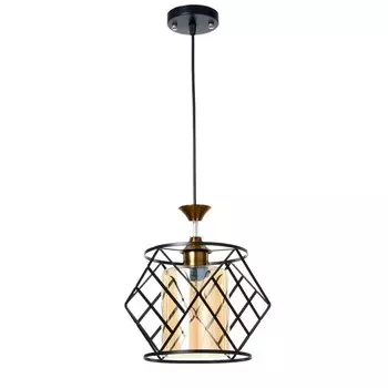 Светильник BayerLux "Куара" E27 40Вт черный 28х28х19-119 см