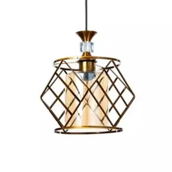 Светильник BayerLux "Куара" E27 40Вт золото 28х28х19-119 см