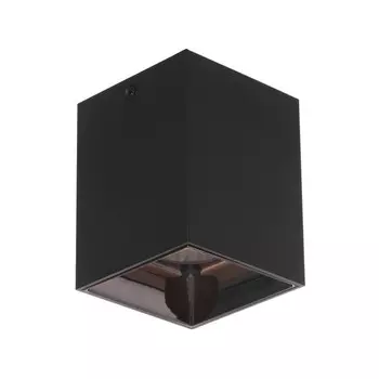 Светильник «Кубик» LED 4000К 10 Вт DIM220 черный кофе 7.57.59.5 см