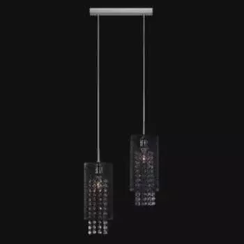 Светильник Laguna, 2x60Вт E14, цвет хром