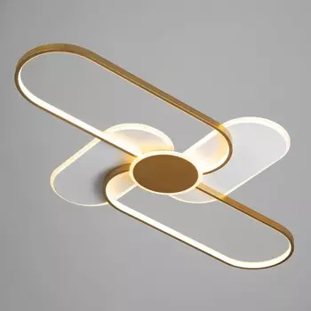 Светильник «Лайн» LED 90 Вт 4000К бело-золотой 110676 см BayerLux