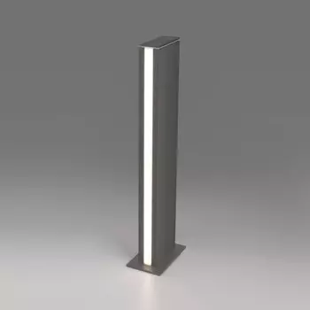 Светильник ландшафтный светодиодный Elektrostandard, Flat, 45х100х700 мм, 12Вт, LED, 510Лм, 4000К, цвет серый
