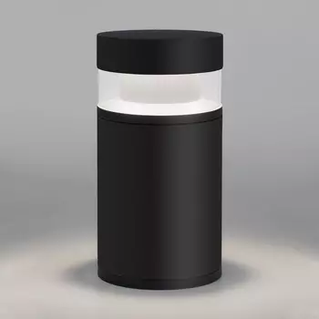 Светильник ландшафтный светодиодный Elektrostandard, Techno, 132х132х250 мм, 12Вт, LED, 600Лм, 4000К, цвет чёрный