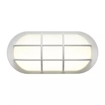 Светильник ландшафтный светодиодный настенно-потолочного монтажа Novotech. Opal, 10Вт, Led, 63х206х96 мм, цвет белый