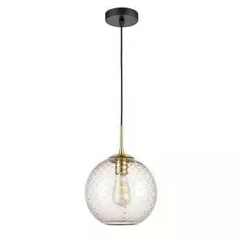 Светильник Lauriston, 1x60Вт E27 , цвет чёрный, золото