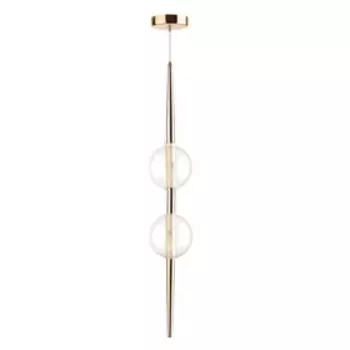 Светильник Lazia, 2x5Вт G9, цвет медный