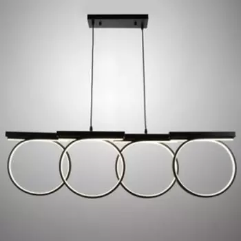 Светильник Лесла LED 100Вт 4000К черный 118х11,5х148 см BayerLux