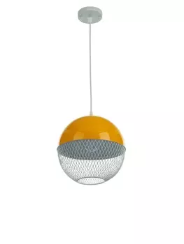 Светильник Lina 140 Вт Е27 лимонный 262632 см