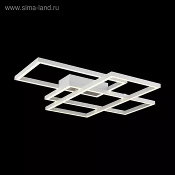 Светильник потолочный Maytoni MOD015CL-L80W4K, 3хLED, 80Вт, 68х78х8 см, 4200Лм, цвет белый