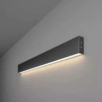 Светильник линейный Elektrostandard, Grand 15 Вт, 780x35x80 мм, IP20, цвет чёрная шагрень