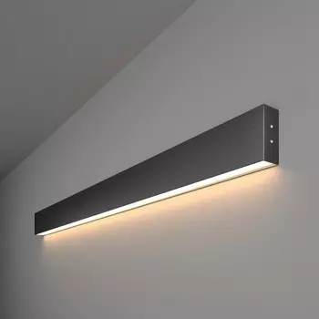 Светильник линейный Elektrostandard, Grand 20 Вт, 1030x35x80 мм, IP20, цвет чёрная шагрень