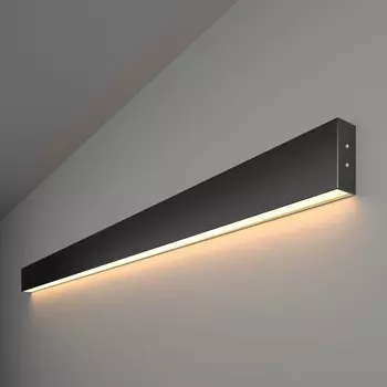Светильник линейный Elektrostandard, Grand 25 Вт, 1280x35x80 мм, IP20, цвет чёрная шагрень