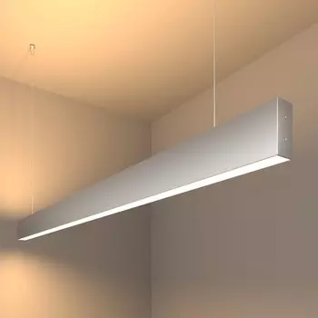 Светильник линейный Elektrostandard, Grand 50 Вт, 1280x35x80 мм, IP20, цвет матовое серебро