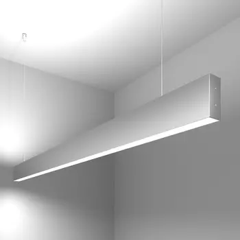 Светильник линейный Elektrostandard, Grand 50 Вт, 1280x35x80 мм, IP20, цвет матовое серебро