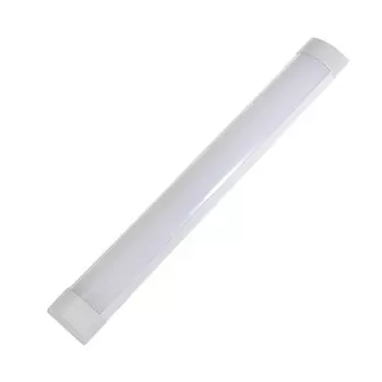 Светильник линейный светодиодный ЭРА, 18 Вт, 4000 К, 1200 Лм, IP20, 600x75x25 мм, матовый