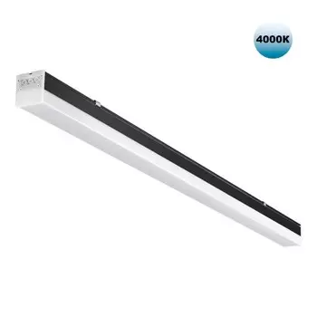 Светильник линейный светодиодный Novotech. Bits, 40Вт, Led, 58х1200х54 мм, цвет чёрный