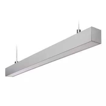 Светильник линейный светодиодный Uniel, 30 Вт, LED, IP65, 5000К, 2800 Лм, 50х600х50 мм, цвет серебряный