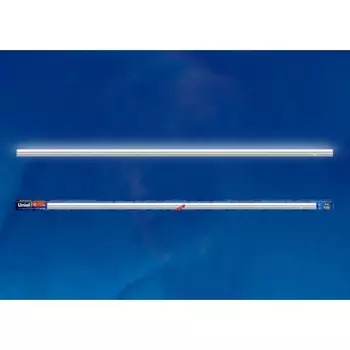 Светильник линейный Uniel, 14 Вт, LED, IP20, 4200К, 1100 Лм, 36х1000х27 мм, цвет серебристый