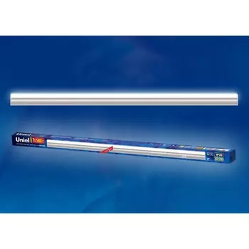Светильник линейный Uniel, 7 Вт, LED, IP20, 4200К, 580 Лм, 36х565х27 мм, цвет серебристый