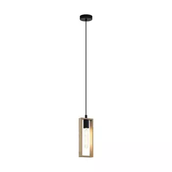 Светильник LITTLETON, 1x60Вт E27, цвет чёрный