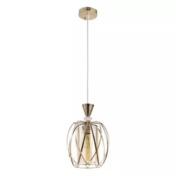 Светильник BayerLux "Лоэрин" Е27 40Вт золото 18х18х80 см