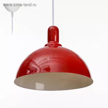 Светильник BayerLux "Локи" 1x40Вт E27 красный