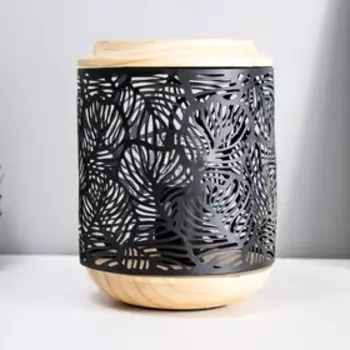 Светильник "Лонго" Е27 40Вт черный 15х15х20см RISALUX