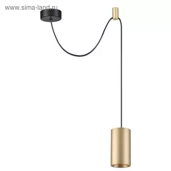 Светильник Lucas, 50Вт GU10, цвет чёрный