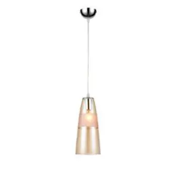 Светильник Lucky, 1x60Вт E27, цвет янтарный