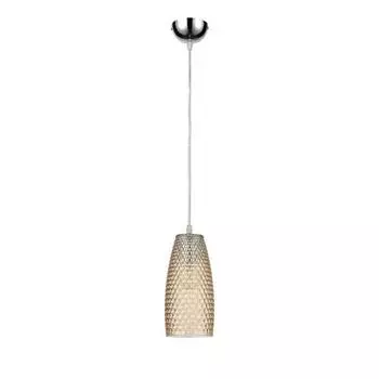 Светильник Lucky, 1x60Вт E27, цвет янтарный