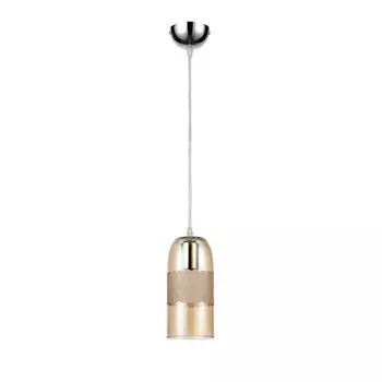 Светильник Lucky, 1x60Вт E27, цвет янтарный