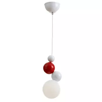 Светильник «Луиджи» LED 7 Вт 3000-6000К бело-красный 1229-129 см