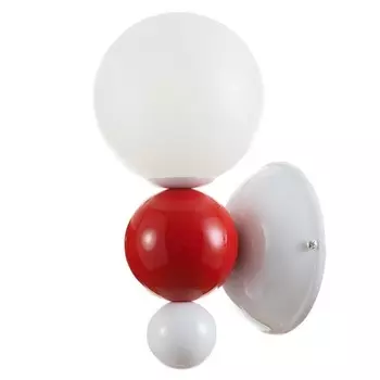 Светильник «Луиджи» LED 7 Вт 3000-6000К бело-красный 1225 см