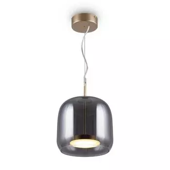 Светильник подвесной Maytoni MOD128PL-L6SG, 1хLED, 6Вт, 23х23х164 см, 350Лм, цвет бронза