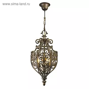 Светильник "Магдалина" 3x60Вт E14 металлический 30x30x264см