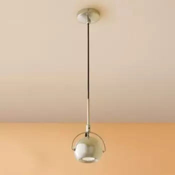 Светильник "Марс" 1x50Вт GU10 хром, черный 14x11,5x19см