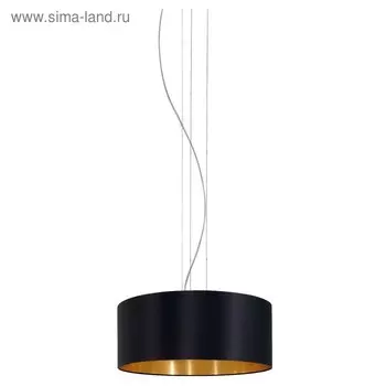 Светильник MASERLO 3x60Вт E27, никель 53x53x110 см