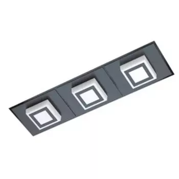 Светильник MASIANO 1, 3x3,3Вт LED, 3000K, 1020лм, цвет черный