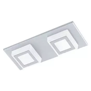 Светильник MASIANO, 2x3,3Вт LED, 3000K, 680лм, цвет никель