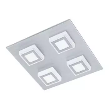 Светильник MASIANO, 4x3,3Вт LED, 3000K, 1360лм, цвет никель