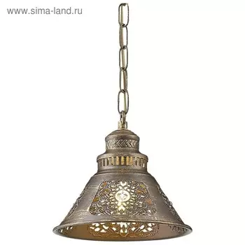 Светильник «Маура» 1x60Вт E14 кофейный 19x19x69см