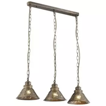 Светильник "Маура" 3x60Вт E14 кофейный 72x19x62см