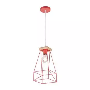 Светильник MD.7370-1-P PINK, 1x60Вт E27, цвет розовый