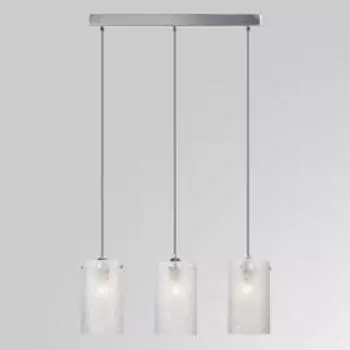 Светильник Melia, 3x60Вт E27, цвет хром