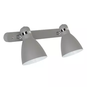 Светильник Mercoled, 2x40Вт E27, серый